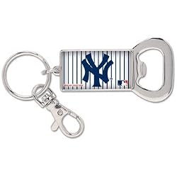New York Yankees Bottle Opener Metal Keychain