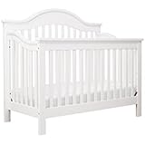 Davinci Jayden 4-in-1 Convertible Crib with Toddler Rail, White