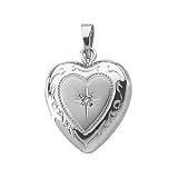 Sterling Silver Heart Shaped Locket