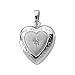 Sterling Silver Heart Shaped Locket