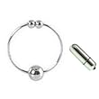 California Exotics / Swedish Erotica Belly Button Ring Silver Body Adornments Adult Sex Toy Kit