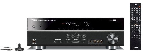 Yamaha RX-V371 Bl 5.1 AV-Receiver (HDMI, 1080p-kompatibel, 3D-Ready) schwarz