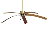 Emerson CF2000AB Maui Bay Indoor/Outdoor Ceiling Fan, 52-Inch or 80-Inch Blade Span, Antique Brass Finish