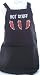 Hot Chilli Novelty Cooking apron Choose Red or Black, Black