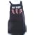 Hot Chilli Novelty Cooking apron Choose Red or Black, Black