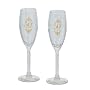 Jamie Lynn Wedding 50th Anniversary Collection, Toasting Flutes, Set of 2