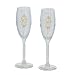Jamie Lynn Wedding 50th Anniversary Collection, Toasting Flutes, Set of 2