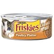 Friskies Classic Pate Poultry Platter Canned Cat Food