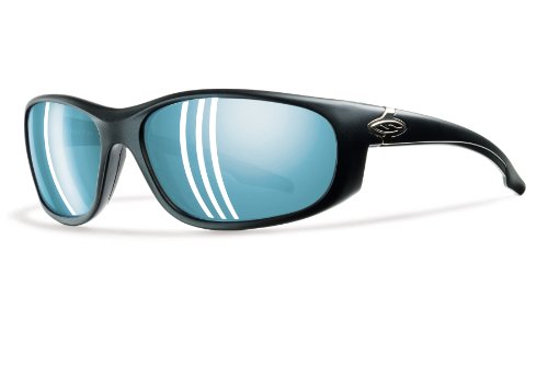 Smith Chamber Sunglass (Matte Black, Polarized Blue Mirror) Smith Chamber Sunglass (Matte Black, Polarized Blue Mirror)