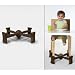 Kaboost Portable Chair Booster, Chocolate