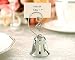 Charming Silver Bell with Dangling Heart Charm (Set of 4)