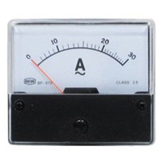 Amperemeter Einbau Messinstrument
