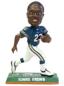 Miami Dolphins NFL Ronnie Brown Forever Collectibles End Zone Edition Bobble Head