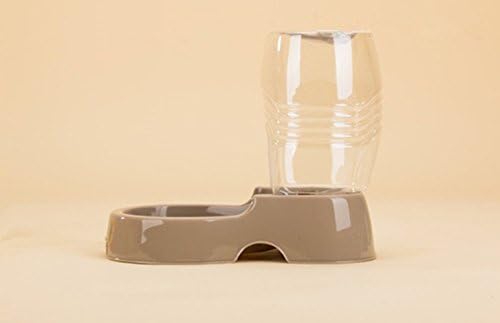 TADAY Pet Dog Automatic Drinker Pet Waterer Cat Teddy Dogs Water Bowl Pet Fountain,Fit for Small and Medium-sized Dogs and Cats (Coffee)