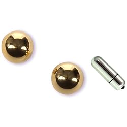 Doc Johnson Ben-Wa Gold Balls Blue Box Adult Sex Toy Kit