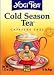 FIVE (5) packs of Cold Season - 16 bag (pack of 6 ) - Our Organic Cold Season tea is a soothing organic herbal tea that is specially formulated for use during the cold-weather season. This warming formula includes Organic Ginger, Organic Cardamom, Organic Clove, and Indonesian Organic Cinnamon, all of which are regarded by practitioners of Ayurvedic medicine as heating herbs, commonly used to support nasal and bronchial function. The blend is complemented with Organic Peppermint (Mentha x piperita), one of the world's most widely used herbs, and one that is known for its menthol vapors. We have also included Organic Eucalyptus (Eucalyptus globulus) and Organic Basil (Ocimum basilicum) to help promote free breathing, as well as Organic Lemon Grass, one of the best herbs for promoting healthy sinus function. Our blend is augmented with Organic Licorice, a widely used herb in traditional Chinese medicine, well-known for coating and soothing membranes and supporting adrenal function. The German Commission E (1998) reports that Peppermint, Licorice and Eucalyptus are approved for use to soothe the membranes of the respiratory tract. When the cold north wind rattles the panes, be ready with Organic Cold Season tea.