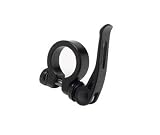 Inline Alloy Seatpost Clamp w/ QR skewer, 31.8mm, Black