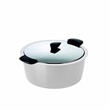 Kuhn Rikon Hotpan Braiser 4.5 Quart, White