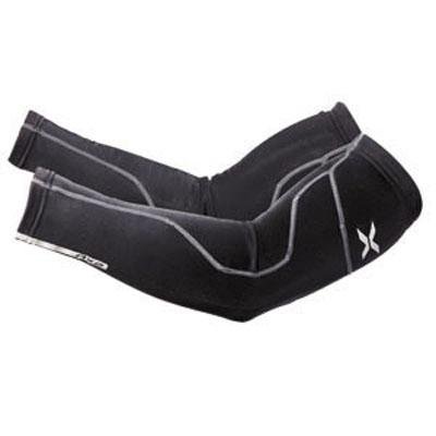 2XU Unisex Thermal Arm Warmers,Black/Black,Small On Sale