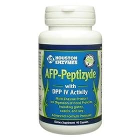 Houston Nutraceuticals, Houston Enzymes AFP-Peptizyde with DPP IV Activity 90 Capsules