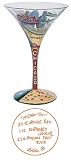LOLITA MARTINI GLASS City CHICAGO MARTINI New Barware Gift