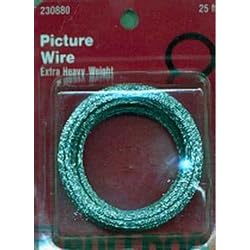 Extra Heavy Weight Picture Wire-25 Feet by Bulldog