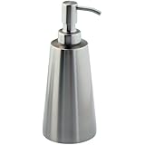 InterDesign Forma Koni Soap Pump, Brushed Stainless Steel