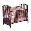 Angel Line Continental Crib Finish: Natural