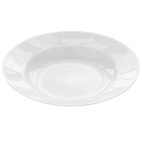 BIA Cordon Bleu Bistro Rim Soup Bowls, Set of 4, White by BIA Cordon Bleu
