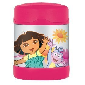 Thermos TherMax Funtainer Dora The Explorer 10 ounce Food Jar - 64352