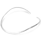 Sterling Silver Choker Necklace - 4.8mm Thickness