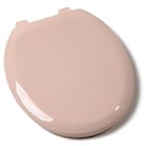 Tools & Hardware : Comfort Seats C1B3R4S-20 EZ Close Deluxe Plastic Toilet Seat, Round, Venetian Pink