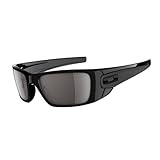 Oakley OO Fuel Cell Sunglasses - Polarized Polished Black/Grey, One Size