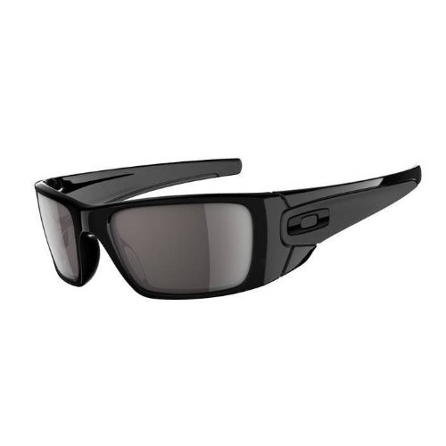 Oakley OO Fuel Cell Sunglasses - Polarized Polished Black/Grey, One Size