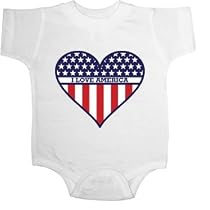 I Love America Baby Ultrasoft Onesie