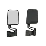 Rugged Ridge 11002.03 Factory Style Black Side Mirror - Pair