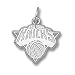 New York Knicks 3/8in Sterling Silver Logo Pendant