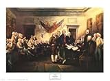 Declaration of Independence - Artist: John Trumbull - Art Print Poster Size: 34.00 by 25.00 inches