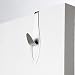 Kitchen & Housewares : Umbra Peel Metal Over-the-Door Single Hook- Nickel