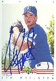 Jim Pittsley, GCL Royals - Royals Affiliate Autographed Card