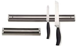 RSVP Stainless Steel 10" Magnetic Knife Holder NEW
