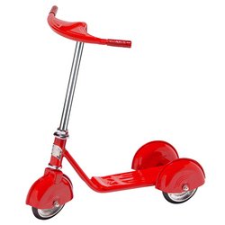 Retro Scooter- Red by Morgan Cycle