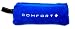 Comfort Plus 240 GSM Microfleece 3 in 1 Travel Blanket, Blue