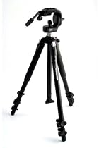 Manfrotto 190XB,128RC 3 Section Aluminium Tripod - Black