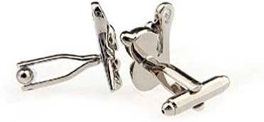 Globalmate Mens ?Australia Koala Modeling French Shirt Titanium Steel Cufflinks