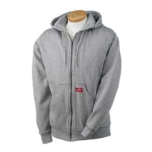 Dickies Men's Thermal Lined Zip Hooded Fleece Jacket by Dickies