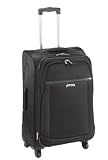 Antler Transair Medium 4 Wheel Expanding Trolley Case - Black