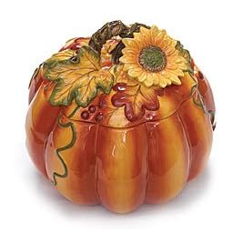 Pumpkin Harvest Cookie Jar by 