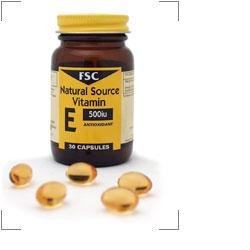 FSC Vitamin E 400iu 30 Capsules