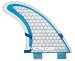 Sporting Goods : PC5 Blue Performance Core GlassTri Fin Set